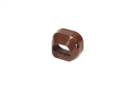 End cover 75 mm - Brown